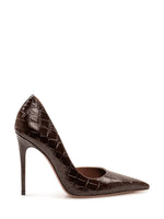Brown Leather Pumps 1