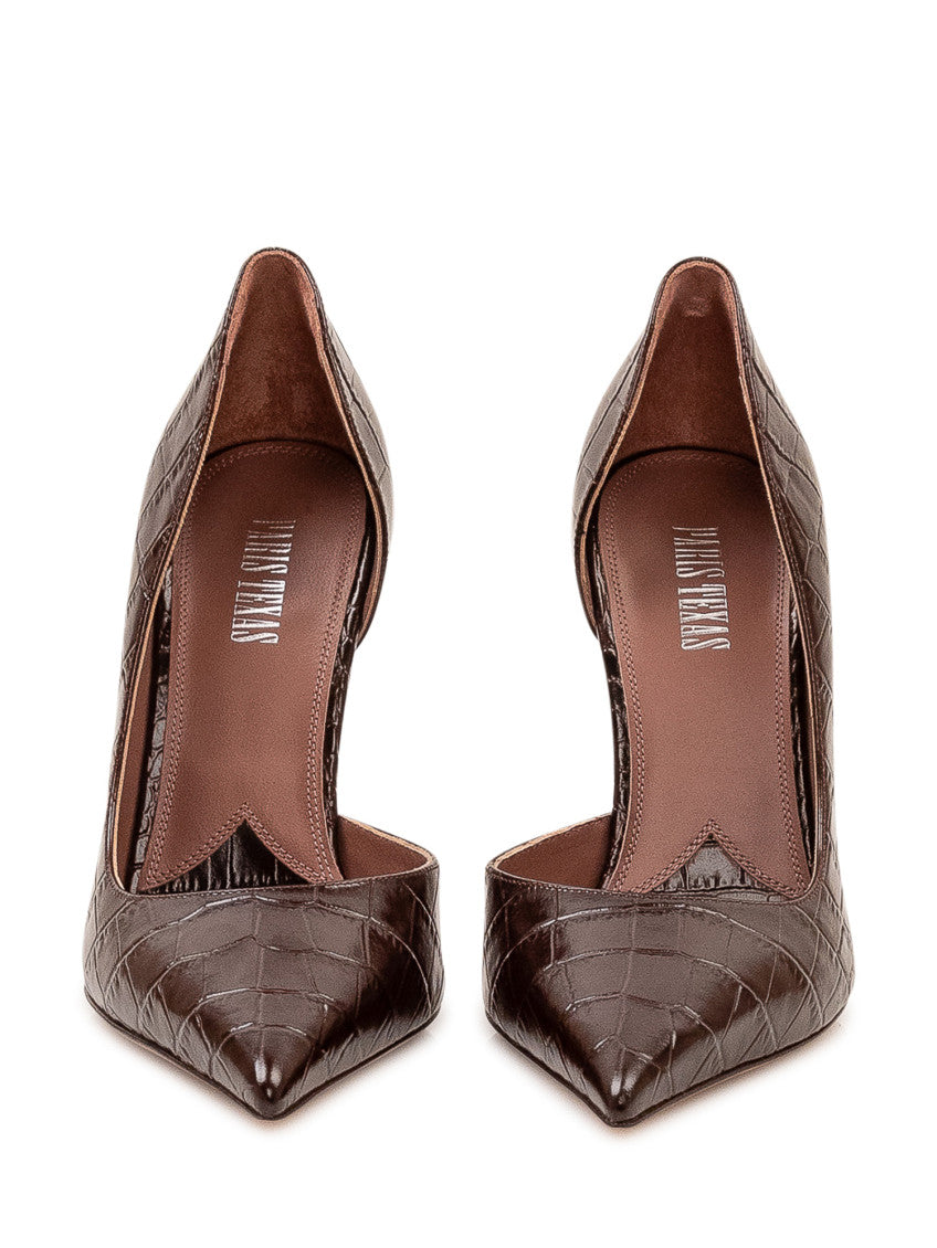 Brown Leather Pumps 2