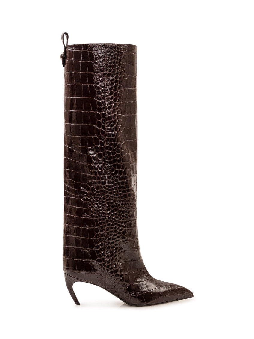 Brown Leather Boots 1