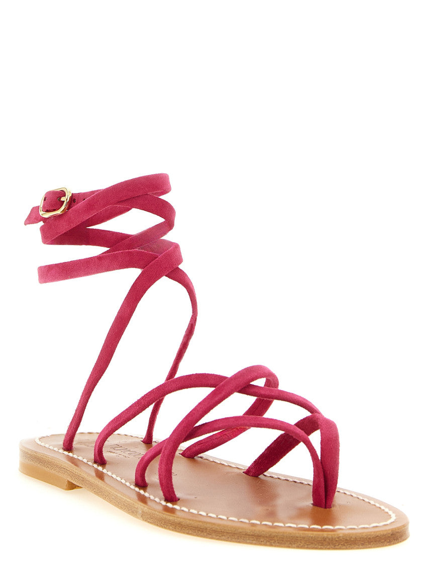 Fuchsia Zenobie Sandals 2