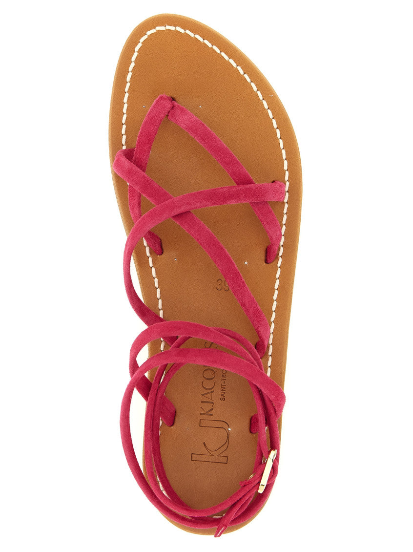 Fuchsia Zenobie Sandals 4