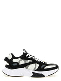 BlackWhite Color-block Sneakers 1