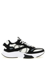 BlackWhite Color-block Sneakers 1