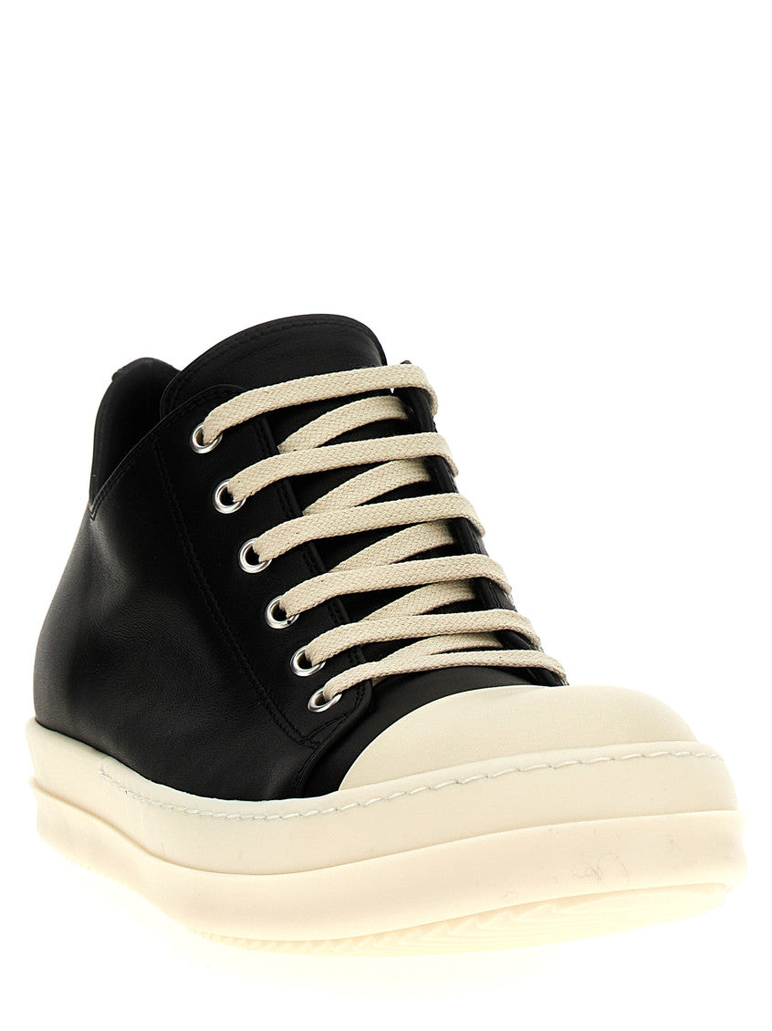 Black Leather Sneakers 2