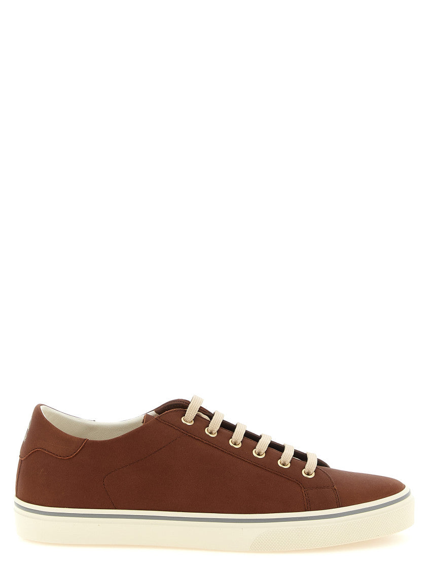 Brown Suede Sneakers 1