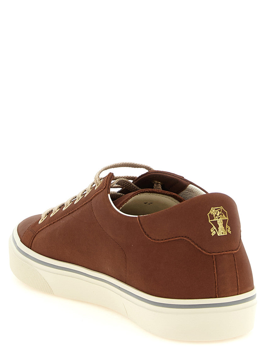 Brown Suede Sneakers 3