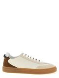 Beige Color-block Sneakers 1