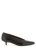 Brown Leather Pumps 1