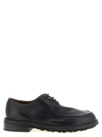 Black Leather Lace-up Shoes 1