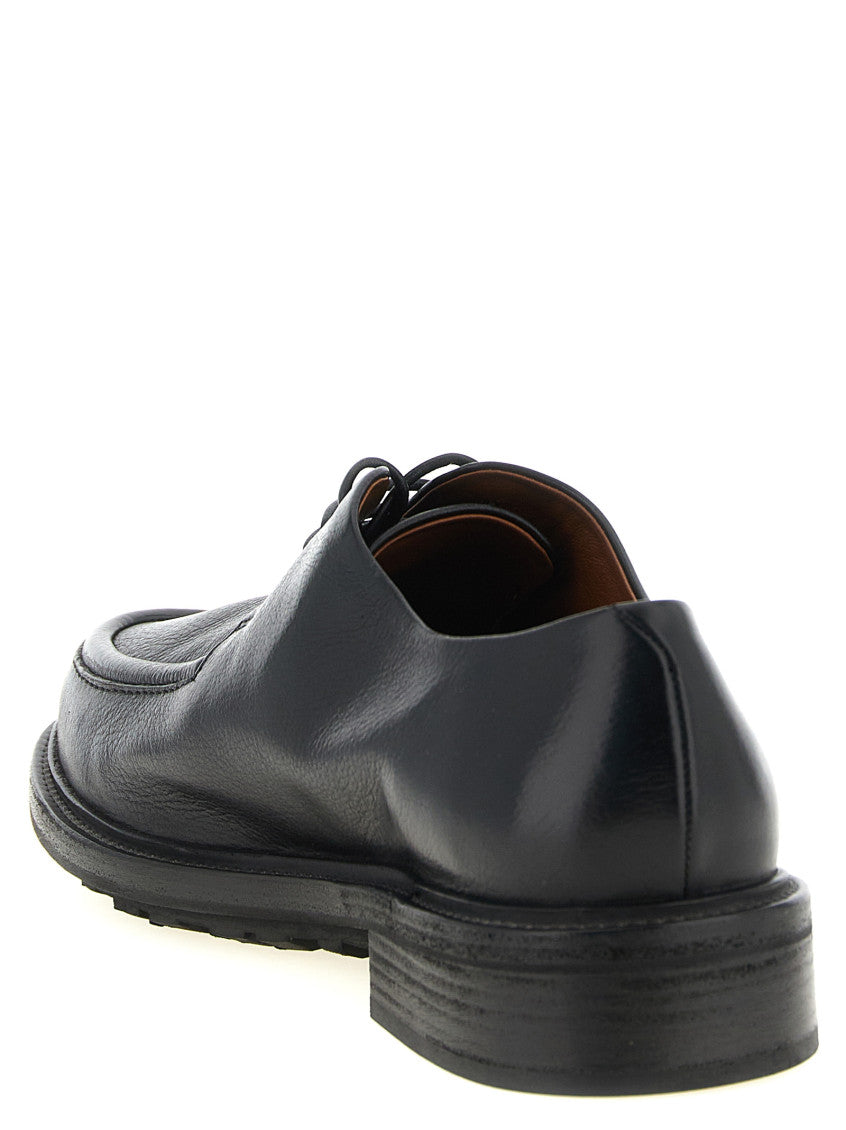 Black Leather Lace-up Shoes 3
