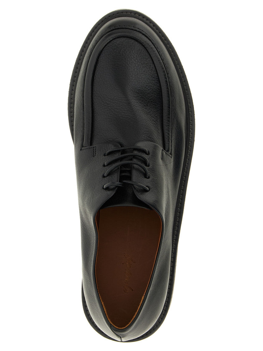 Black Leather Lace-up Shoes 4