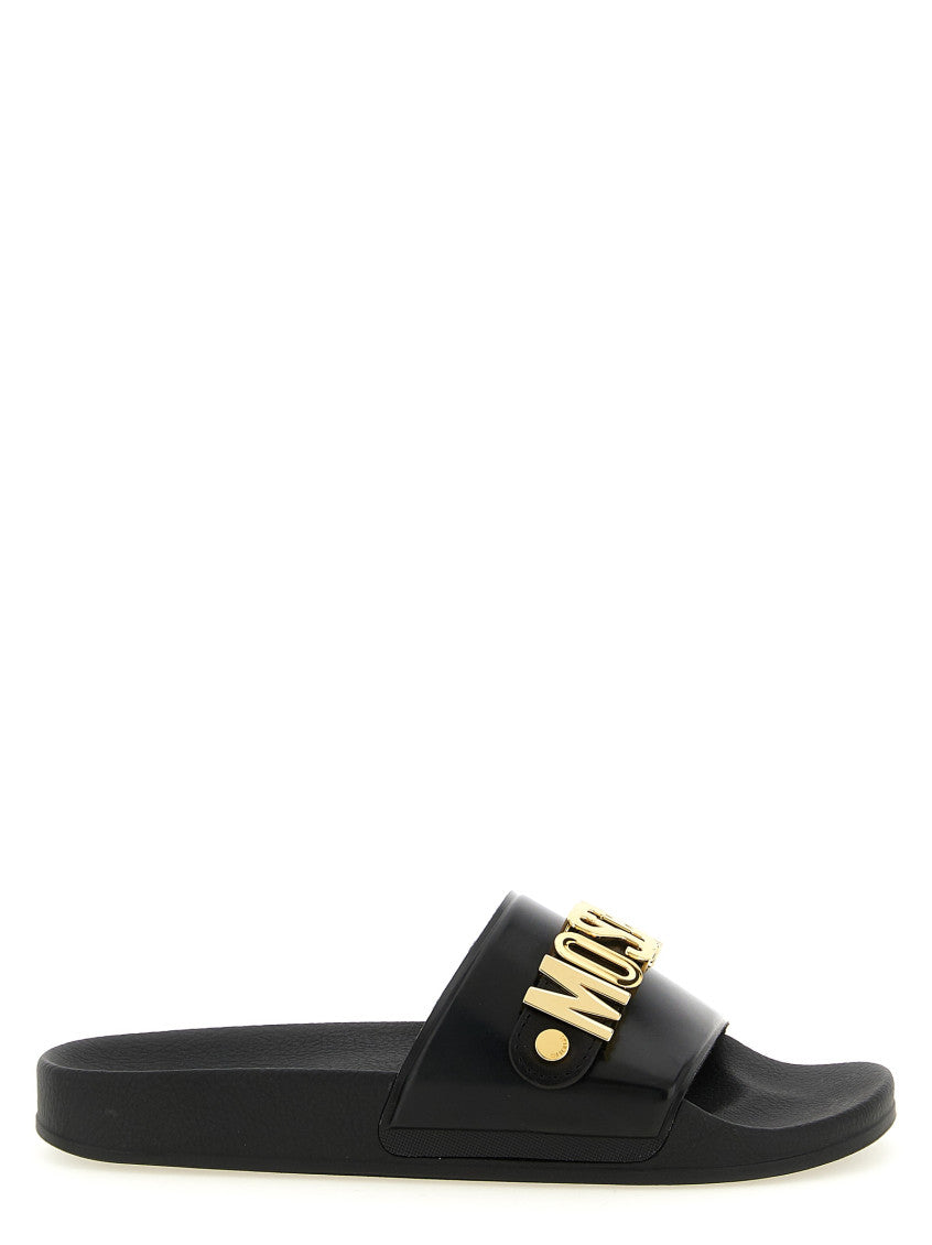 Gold Logo Pool Slides 1