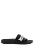 Black Logo Pool Slides 1