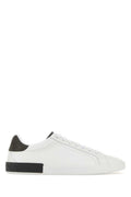 White Leather Portofino Sneakers 1