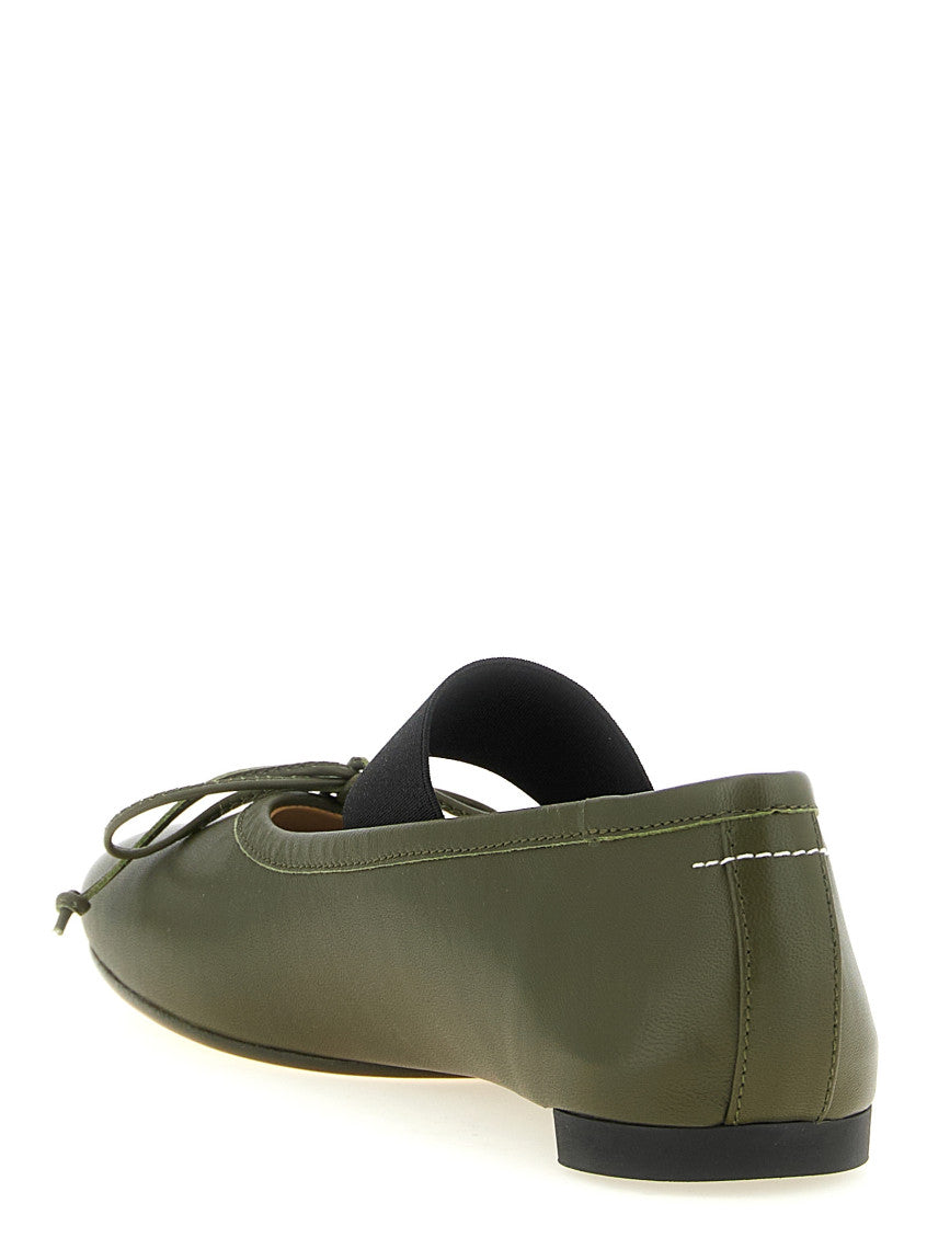 Green Anatomic Ballet Flats 3