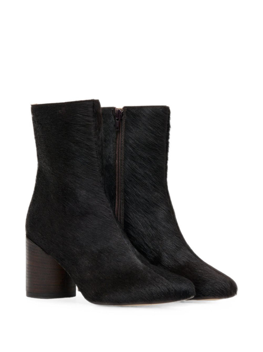 Brown Round-toe Boots 2