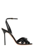 Black Ankle-strap Heels 1