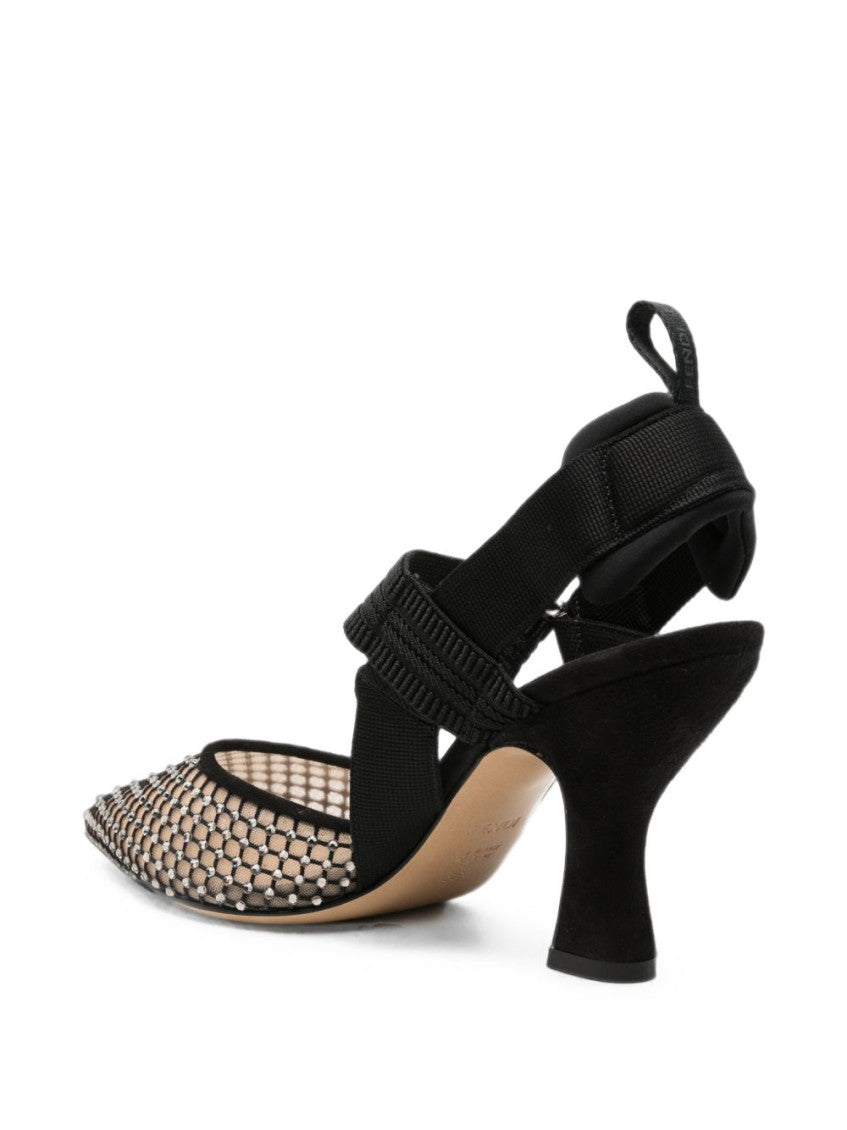 Black Embellished Pumps 4