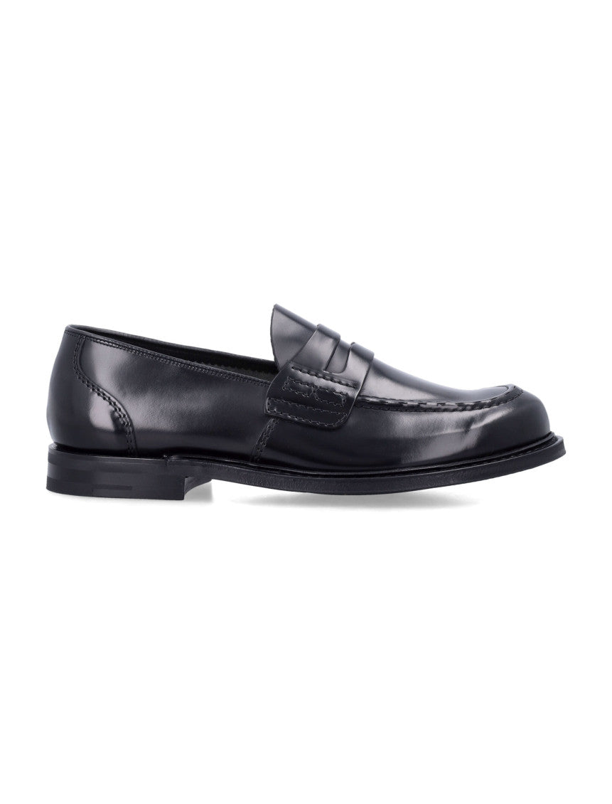 Black Leather Loafers 1