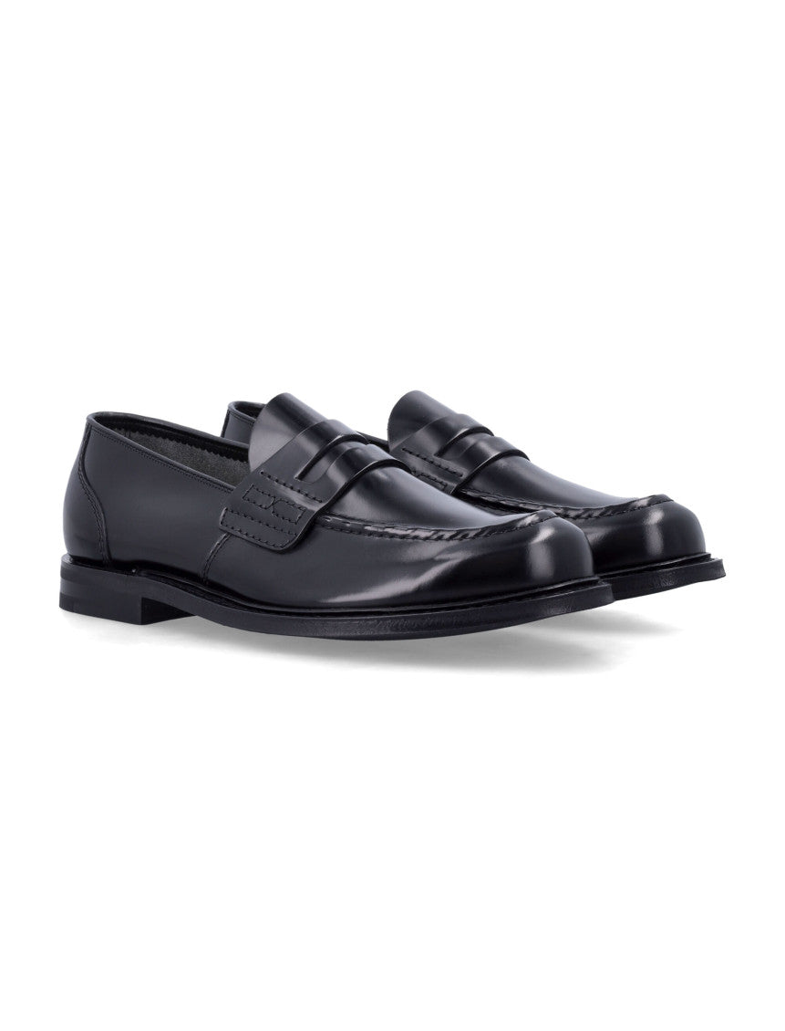 Black Leather Loafers 2