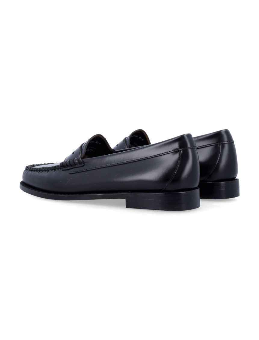 Black Leather Loafers 4