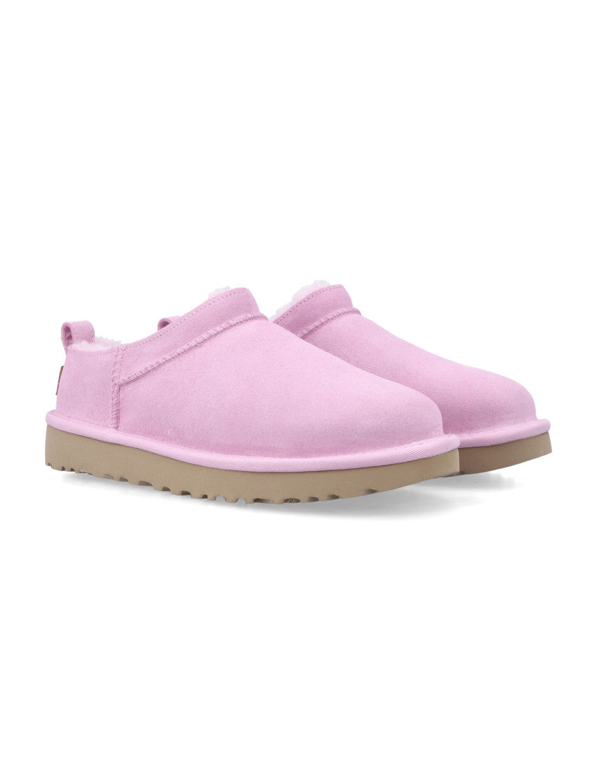 Pink Suede Slippers 2