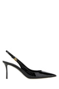 Black Leather Pumps 1