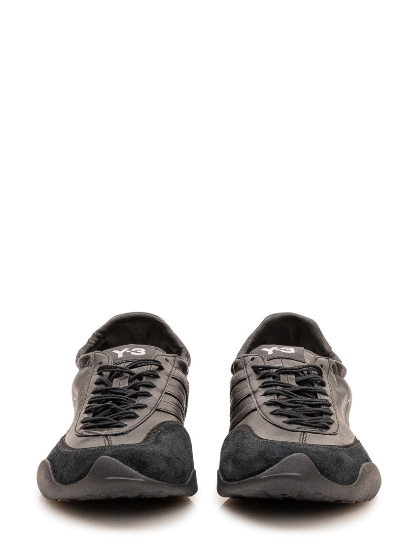 Black Logo Sneakers 2