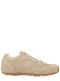 Beige Suede Sneakers 1