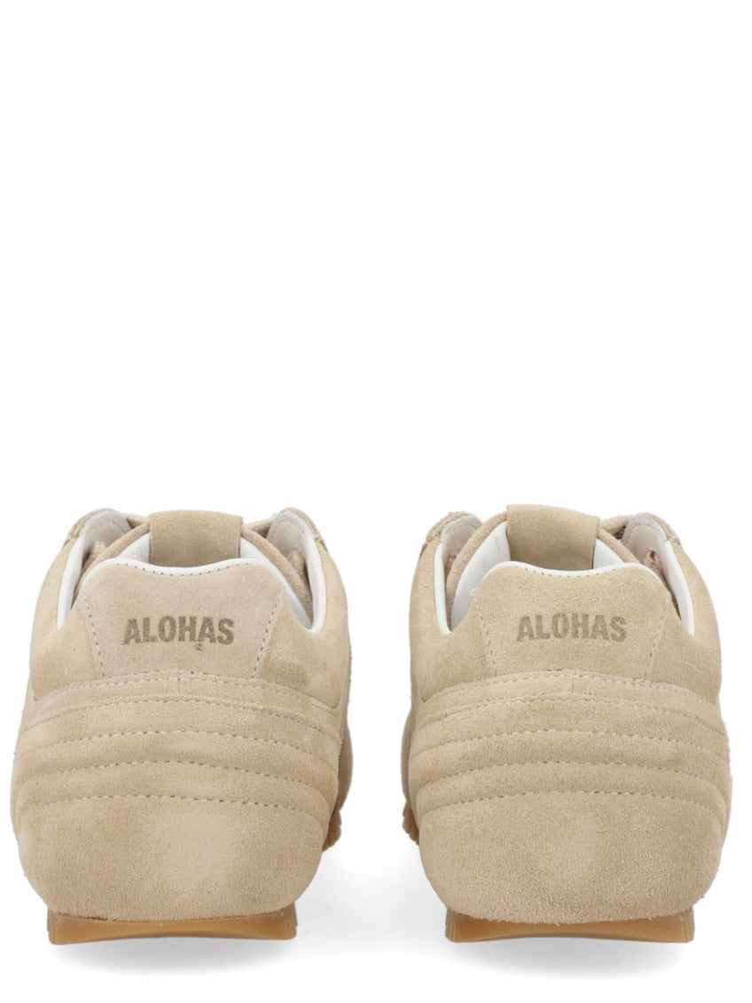Beige Suede Sneakers 4