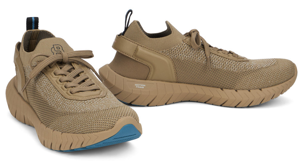 Brown Lace-up Sneakers 3