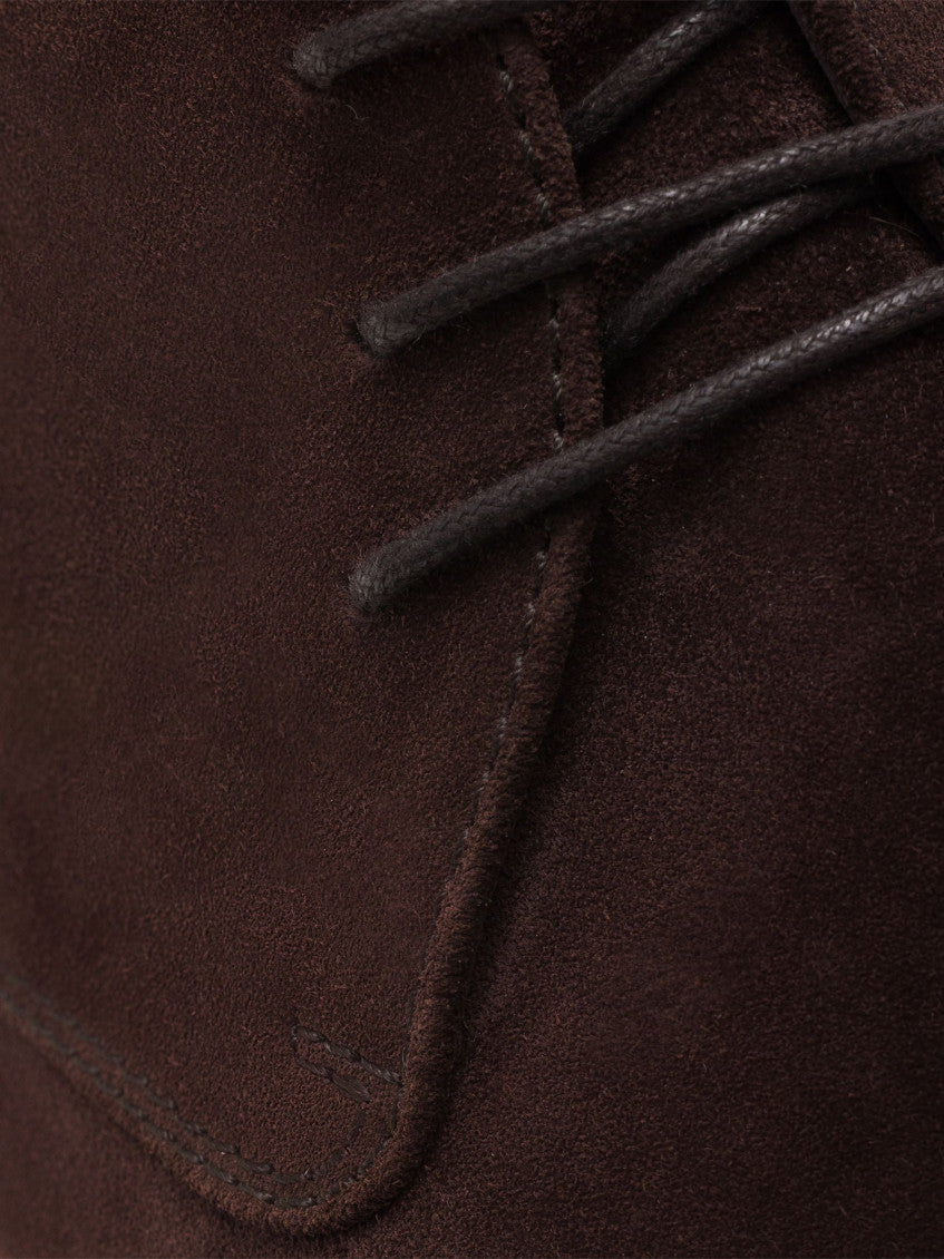 Brown Suede Boots 5