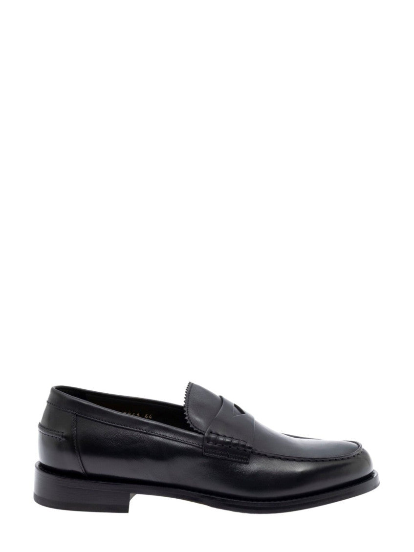 Black Leather Loafers 1
