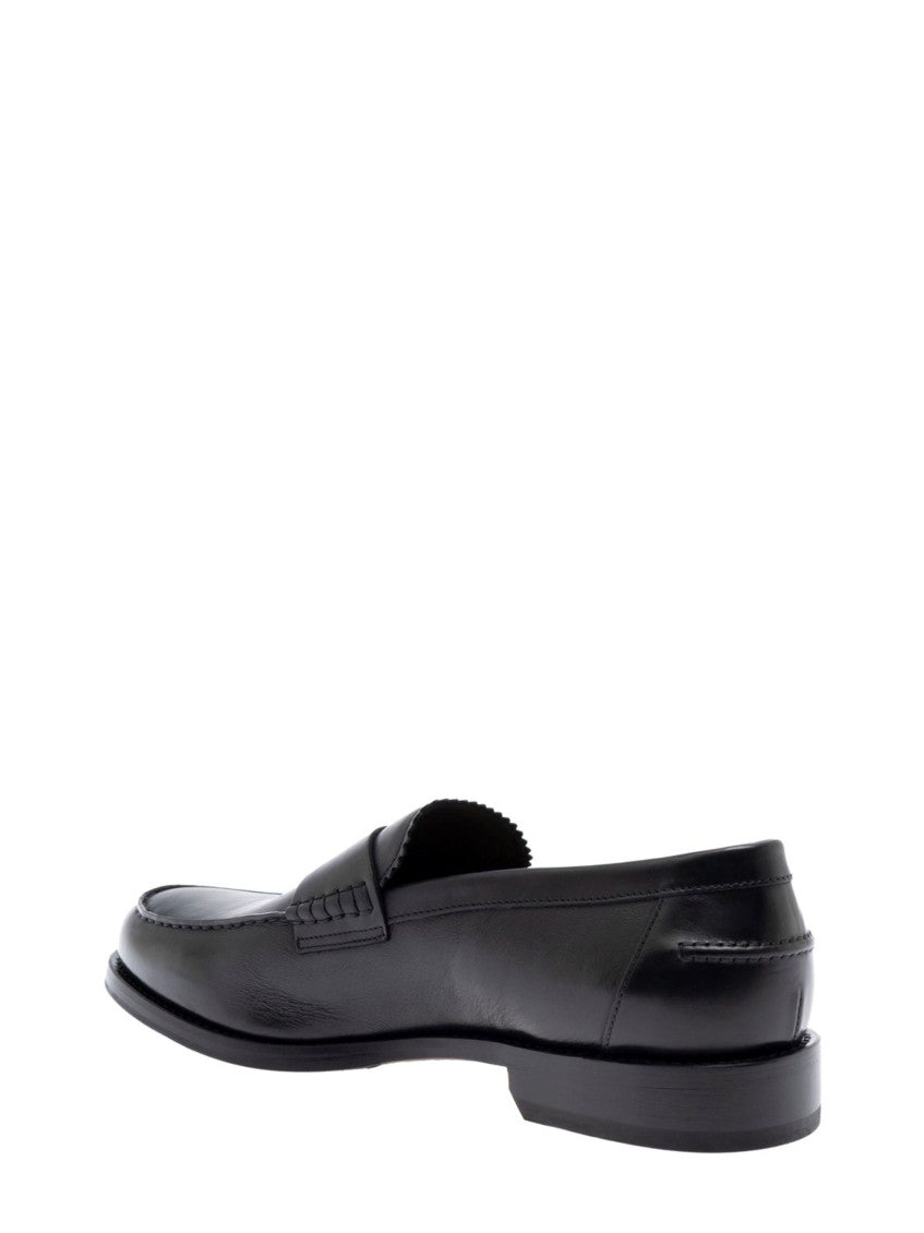Black Leather Loafers 3