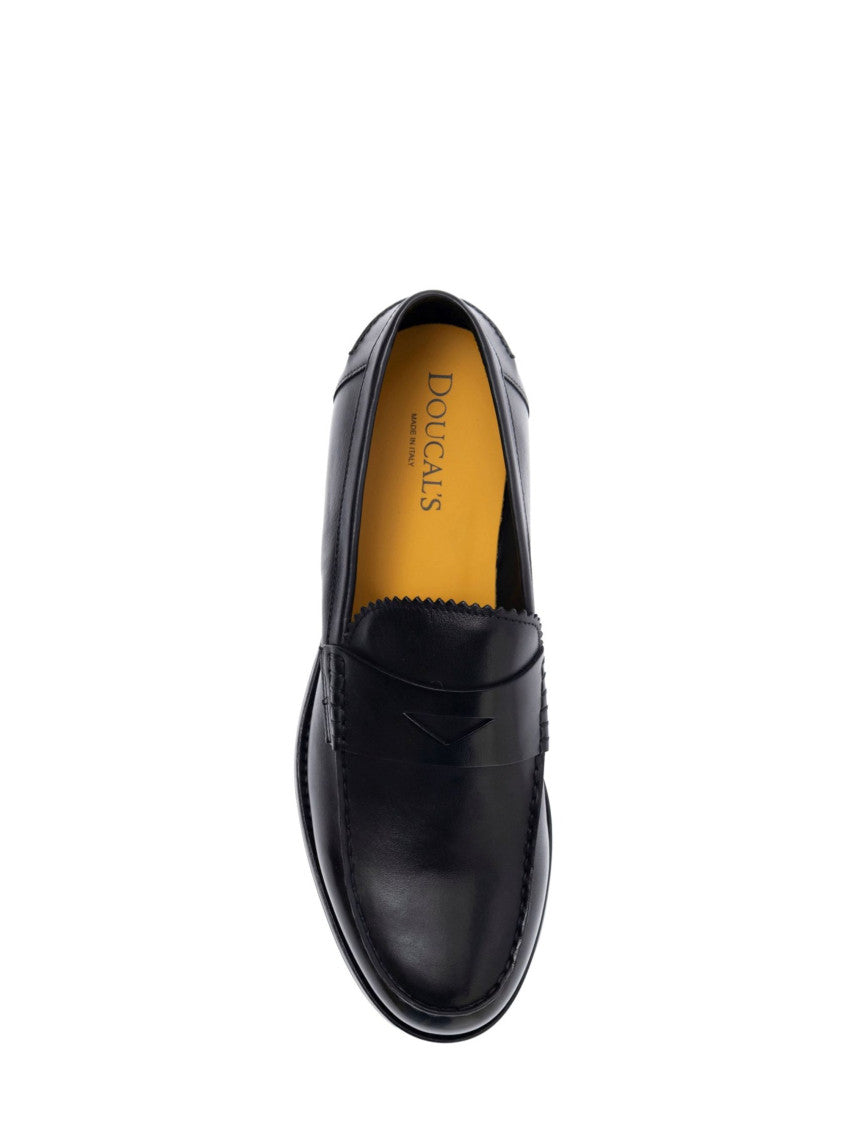 Black Leather Loafers 4