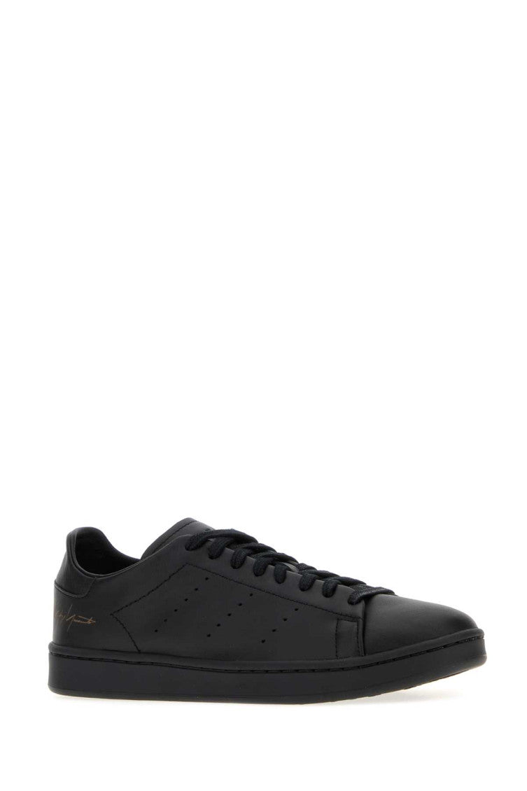 Black Leather Sneakers 2