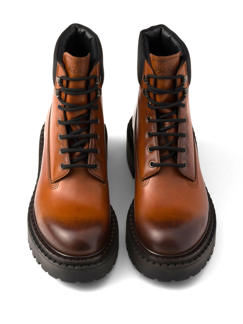 Brown Leather Ankle Boots 4