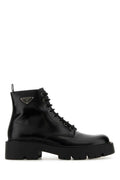 Black Leather Ankle Boots 1
