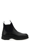 Black Leather Ankle Boots 1