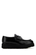 Black Leather Loafers 1