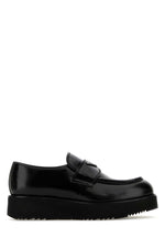 Black Leather Loafers 1