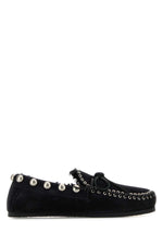 Black Suede Fitza Loafers 1