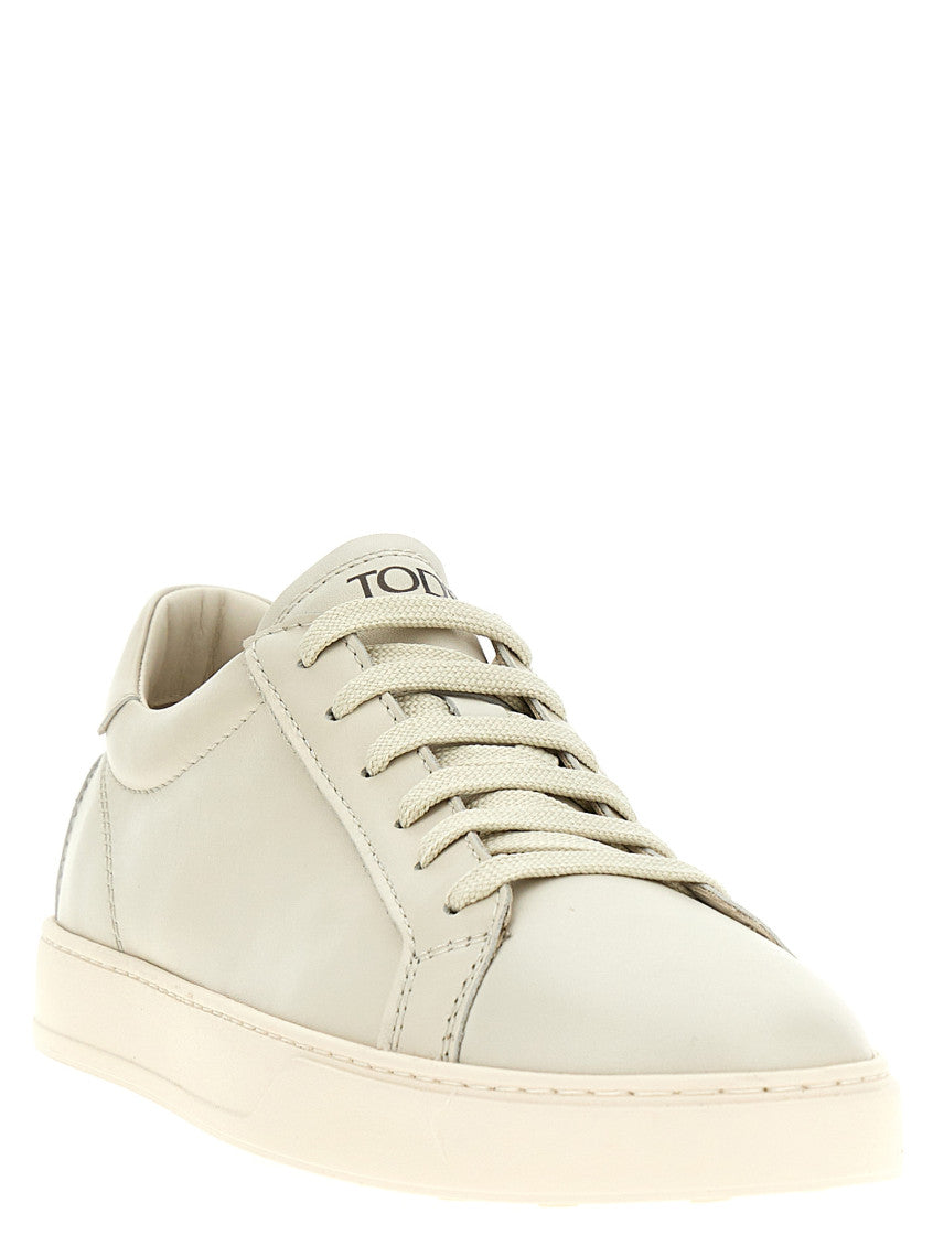 White Lace Up Sneakers 2