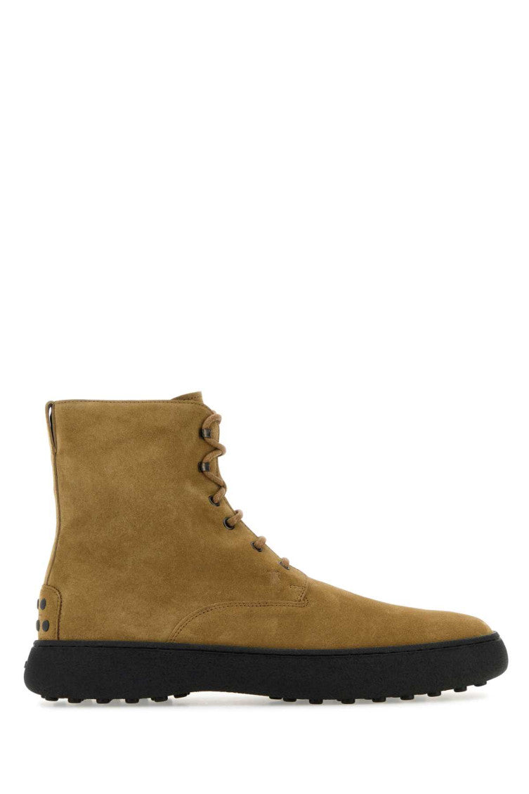 Brown Suede Ankle Boots 1
