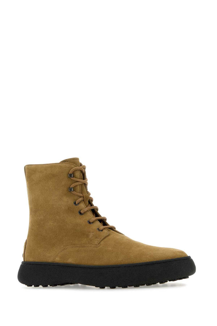 Brown Suede Ankle Boots 2