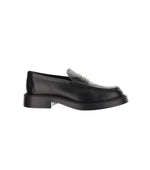 Black Slip On Loafers 1