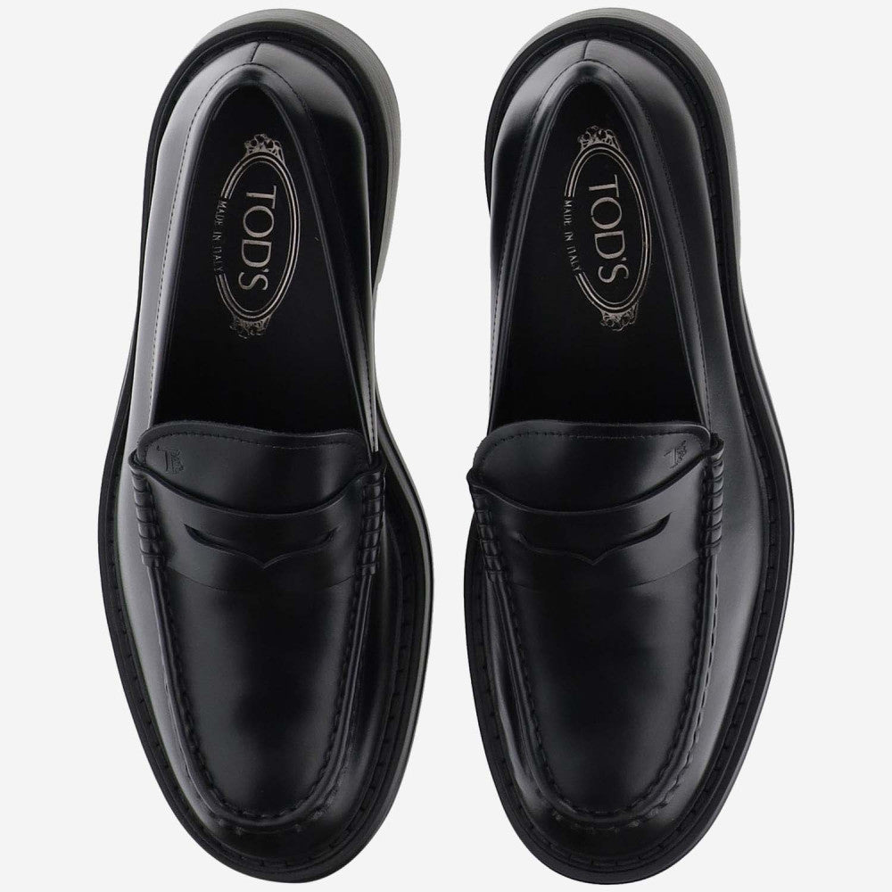 Black Slip On Loafers 2