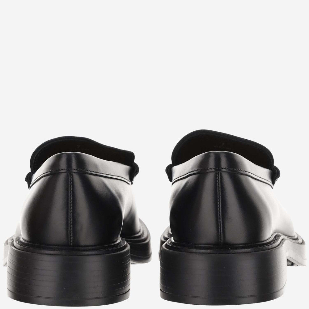 Black Slip On Loafers 4