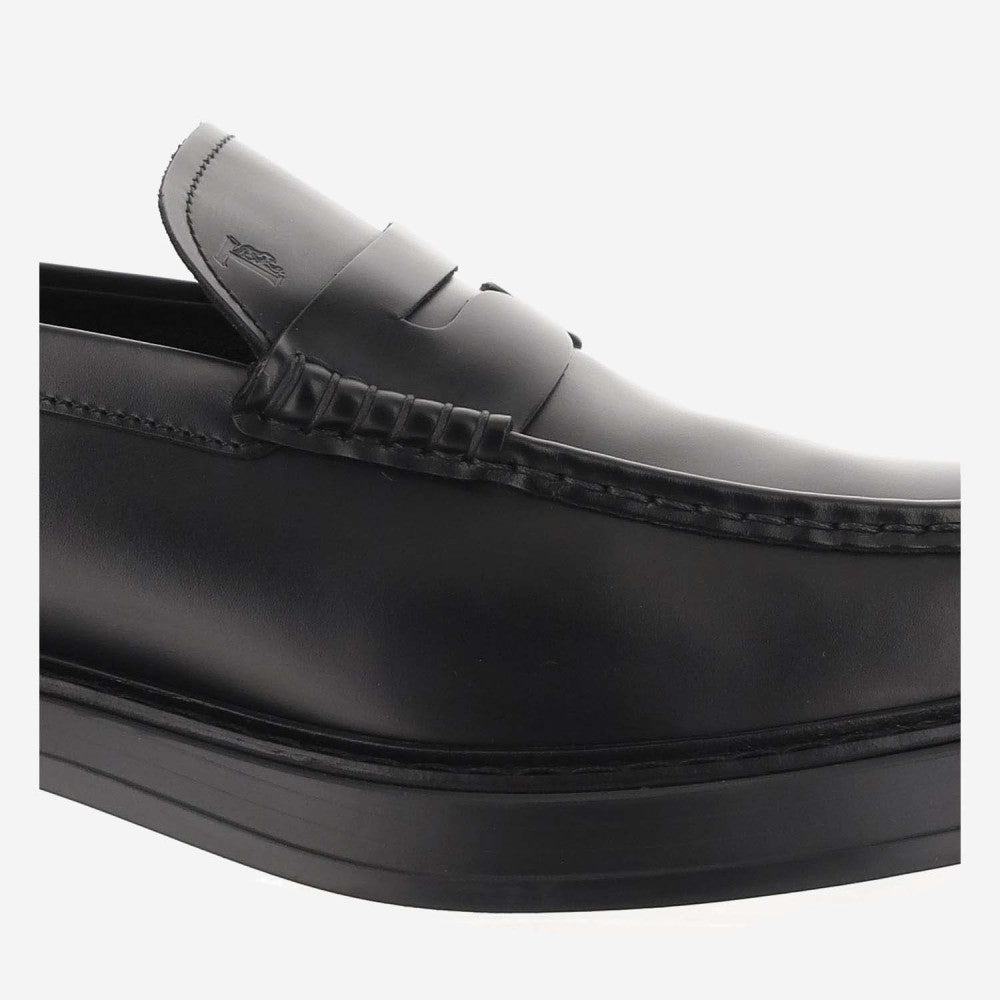 Black Slip On Loafers 5