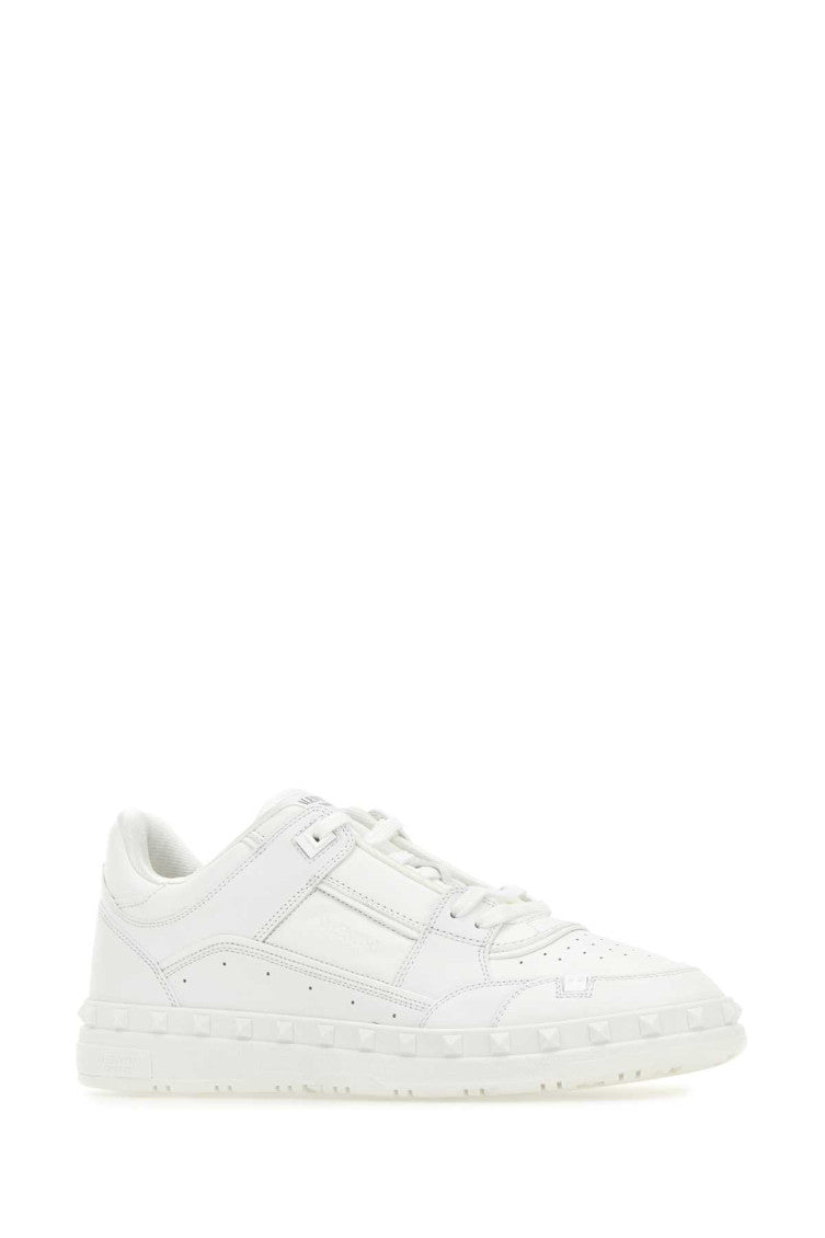 White Leather Sneakers 2